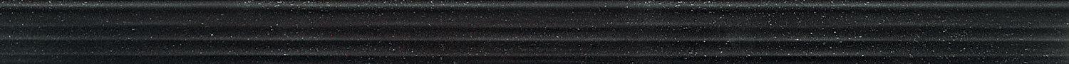 Tubadzin Horizon black listwa dekorcsík 5,5x89,8 cm