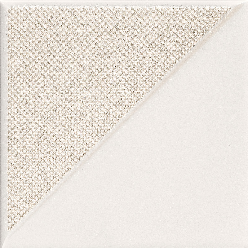 Tubadzin Reflection White 2 dekorcsempe 14,8x14,8 cm